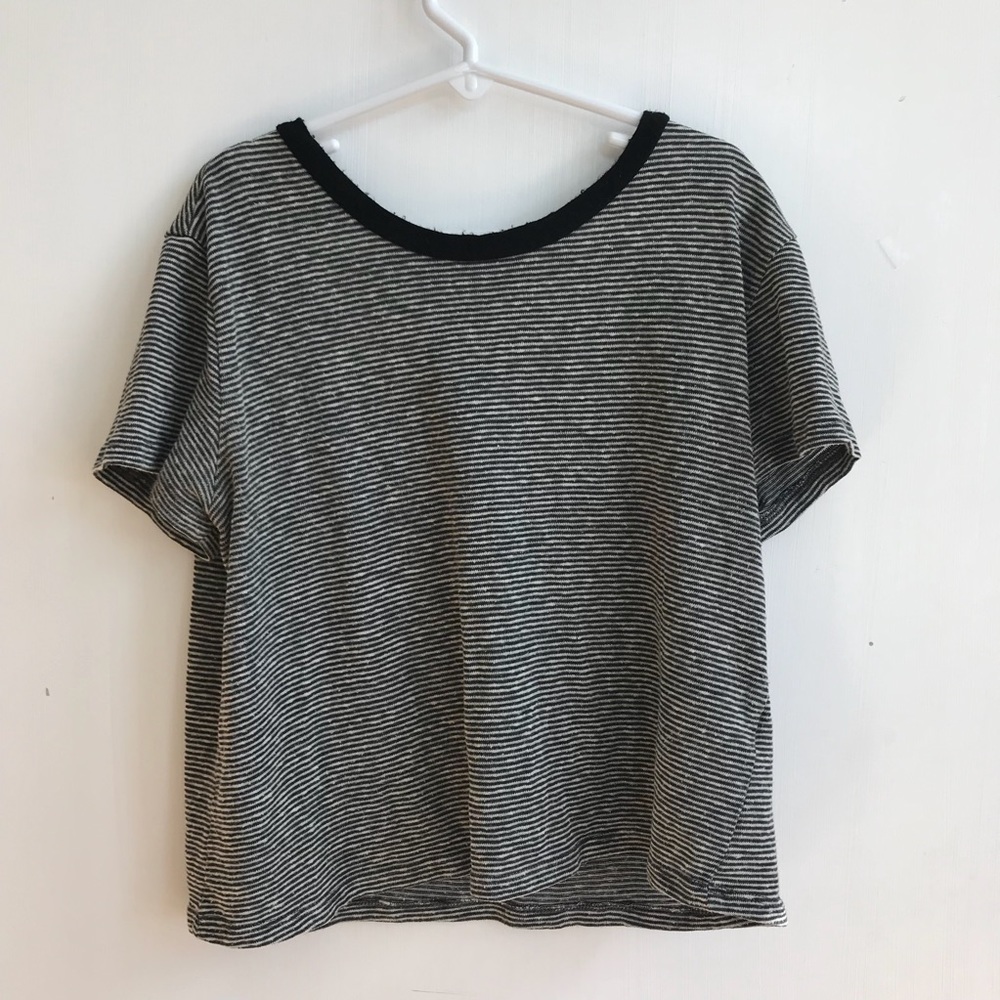 Black and white striped T-shirt!